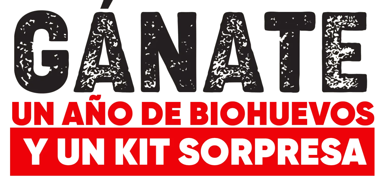 Gánate un año de Biohuevos y un kit sorpresa